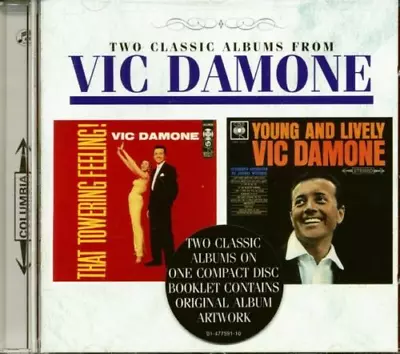£8.99 • Buy Vic Damone - That Towering Feeling!/Young And Lively CD : NEW & FACTORY SEALED