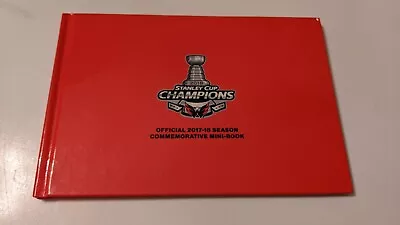 2017-2018 Stanley Cup Champions Washington Capitals Commemorative Mini Book NHL • $21.99