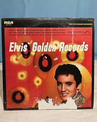 Elvis Presley - Elvis' Golden Records Vinyl LP 1958 Compilation Record • $6.99