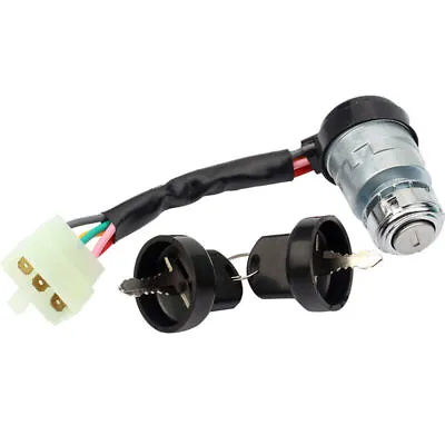 5Wires Ignition Key Switch Lock For 110/125/150cc Pit Quad Dirt Bike ATV Go Kart • $20.77