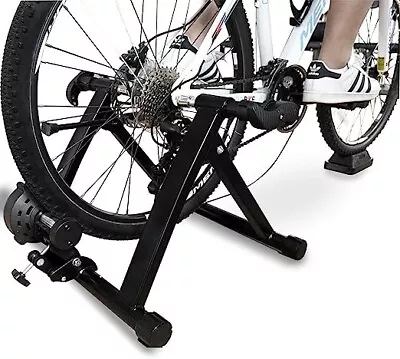 Bike Trainer Stand Steel Bicycle Exercise Magnetic Stand Front Riser BalanceFrom • $58.99