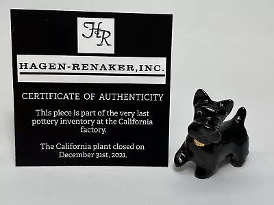 Hagen Renaker #718 856 NOS Scottish Terrier Last Of HR Factory Stock 2021 BIN • $10.99