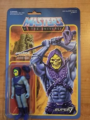 Masters Of The Universe SKELETOR 2015 He-man Motu Reaction Super7 Super 7 Moc • $24