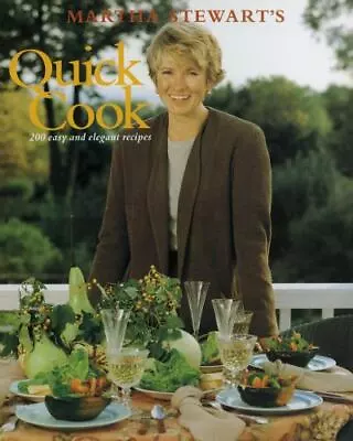 Martha Stewart's Quick Cook - 9780517589526 Paperback Martha Stewart • $4.56