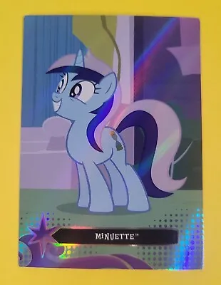 My Little Pony Series 2 Dog Tag Minuette Foil Card TC25 MLP CCG • $1.95