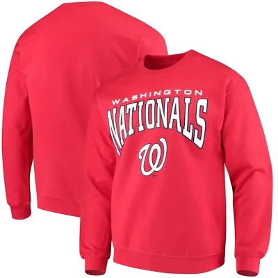 Washington Nationals Men's Stitches Crew Sweatshirt - New With Tags! • $24.99