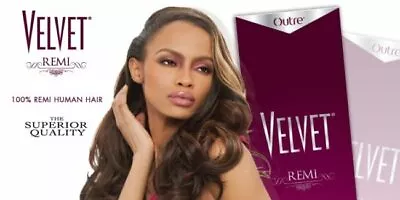 Outre Velvet Remi 100% Human Hair 10  10s  12  14  16  18  • $30