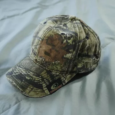 Mossy Oak Hat Cap Green Mens Camouflage Adjustable Paramount Outdoors • $12.99