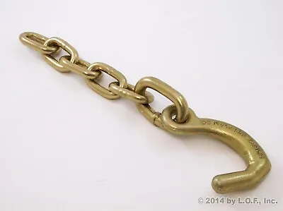 5/16'' X 6in Tow Chain Transport Chain Forged Mini J Hook • $21.78