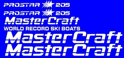 $64.95 • Buy MasterCraft Prostar 205 Full Set #2