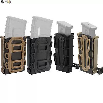 Tactical Molle Magazine Pouch For 5.56 7.62 9mm Mag Scorpion Soft Shell Holder  • $11.39