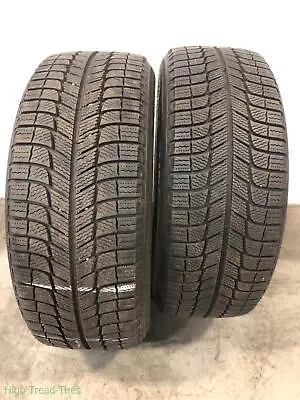 2x P215/55R17 Michelin X-Ice XI 3 7-8/32 Used Tires • $180