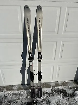 Head Brand Cyber X15 Skis  160cm Tyrolia Diagonal Bindings • $99.99