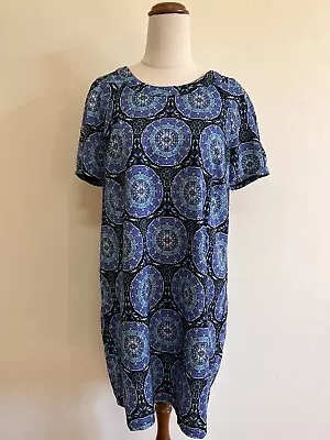 $15 • Buy Dotti Tunic Dress Multicoloured Size 12