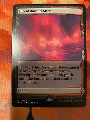MTG Zendikar Rising Expeditions Bloodstained Mire • $42
