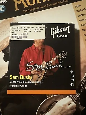 Gibson Sam Bush Signature Monel Mandolin Strings New Old Stock • $25.99