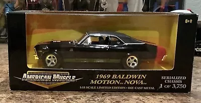 1969 Baldwin Motion Chevy Nova Diecast 1:18 NIB • $55