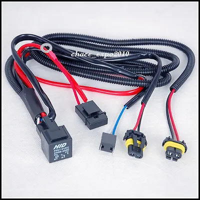 $10.31 • Buy 35W/55W Car HID Xenon Headlight H7 H7R Bulbs Relay Fuse Cable Wiring Harness #W1