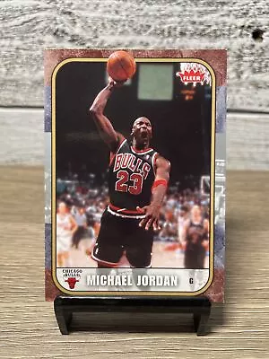 2007 08 NBA Fleer Michael Jordan Retro #80 Chicago Bulls. HOF- The Goat • $2.84