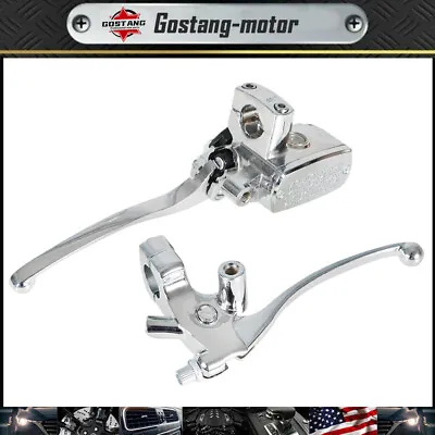 1  Motorcycle Universal Handlebar Hydraulic Brake Master Cylinder & Clutch Lever • $22.99