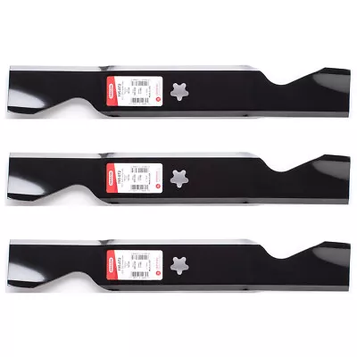 3PK Oregon High Lift Blade For 54  Husqvarna YTH24V54 Z254F 96043018800 • $38.69