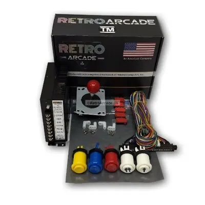 Jamma 19-IN-1 Mame Retro PI Classic Arcade Multigame Multicade Game Control Kit • $42.46