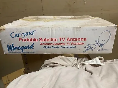 Winegard Carryout Portable Satellite TV Antenna - New In Box • $46.79