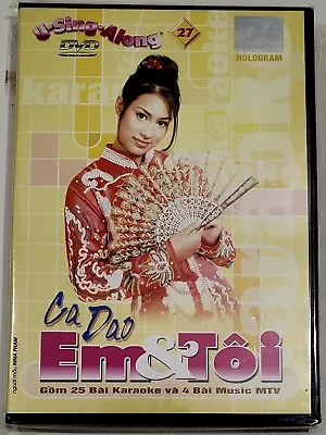 U-Sing-Along 27-Ca Dao Em & Toi-Vietnamese Music DVD Karaoke 2000 + Bonus MTV • $34.99