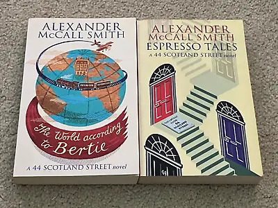 $24 • Buy 2 X A 44 Scotland Street Novels By Alexander McCall Smith Paperback Books