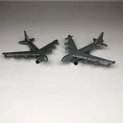 £8.79 • Buy Micro Machine USAF B-52 Strato Fortress Jet Bomber - Bare Metal Color (lot Of 2)