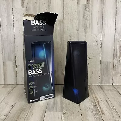 VIBE Twist Bass Wireless Speaker - LED RGB Portable Bluetooth Multi Color Lights • $19.50