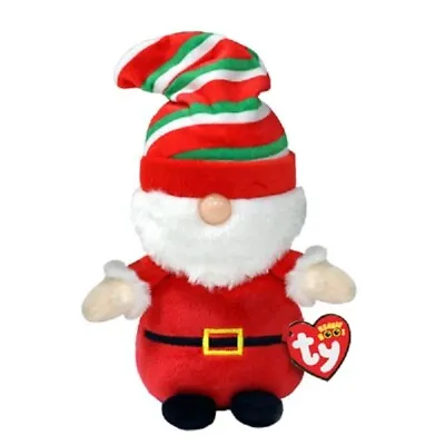 TY Beanie Boos Standard 15cm Size - Christmas Gnewman The Red Gnome • $7
