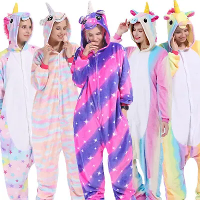 2024 Unisex Adult Unicorn Tenma Kigurumi Pajamas Cos Costume Animal Sleepwear • £20.39