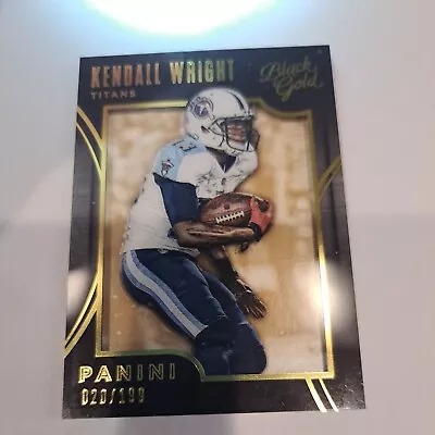 2015 Panini Black Gold Kendall Wright #20/199 SP • $1