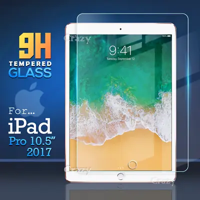 $9.99 • Buy For IPad 5 6 7 9th Gen Air 1 3 5th Mini 2 4 5 6 Tempered Glass Screen Protector