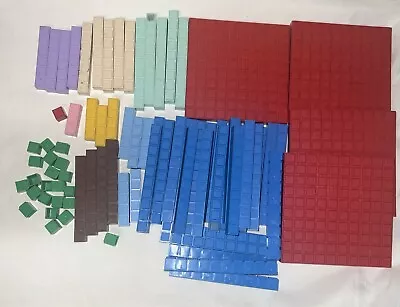 Math U See Manipulatives Blocks Homeschool 82 Piece Set Ages 4+ • $25