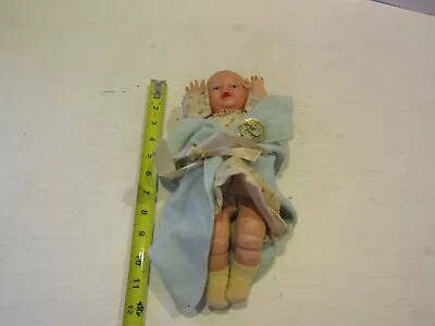 Vintage Doll Ideal Toy Co 11 Inch Soft Magic Skin Baby Squeeker Cry Sound Tagged • $34.87