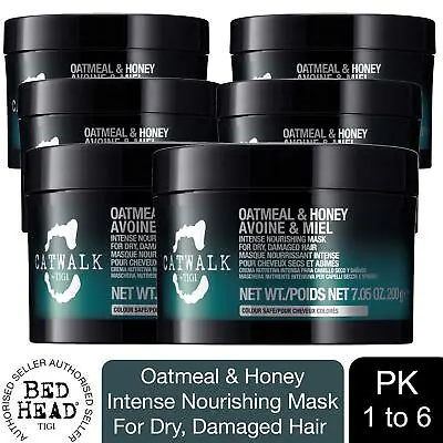 Catwalk By TIGI Oatmeal & Honey Treatment Hair Mask For Damaged Hair 200gm • £15.49