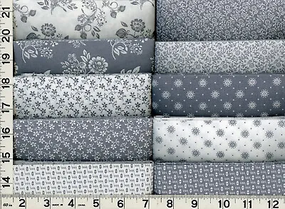 Country Gray Jelly Roll 40 -2 1/2   Strips Quilting & Sewing Fabric • $23.35