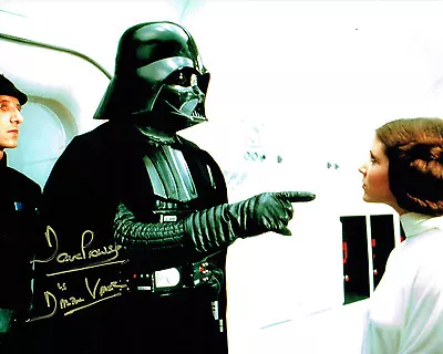 Dave PROWSE SIGNED Autograph Darth VADER Star Wars 10x8 Photo F AFTAL RD COA • £119.99