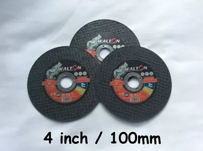 4inch 4  - Metal Cutting Slitting Disc Ultra Thin 1mm For Angle Grinder • £9.45
