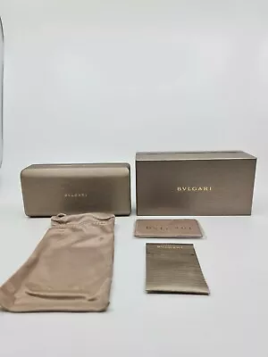 BVLGARI Sunglasses Case - Genuine From Manufacturer • $100