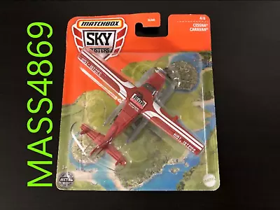 Matchbox 2022 Sky Busters Cessna Caravan DARK RED | VOLCANO RESEARCH • $10