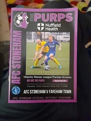 Afc Stoneham V Fareham Town Season 2023-2024 • £1