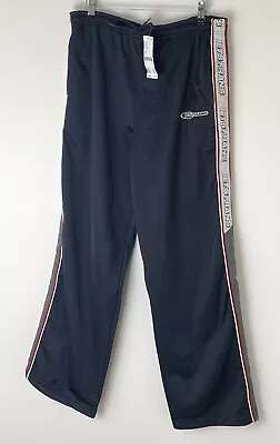 ❤️ Iets Frans Navy Tricot Track Pants Size Medium Jogger Urban Outfitters RP £55 • £23.99