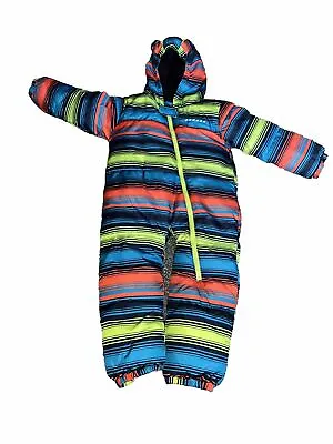 Dare2b Snow Suit Age 3-4Years (36-48mths) Bright Stripe Multicoloured • £11.95