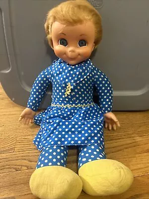 Vintage 1967 Mrs. Beasley Doll With Apron Non Talking • $40.80