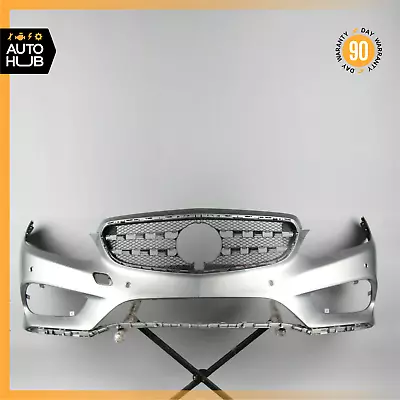 14-16 Mercedes W212 E350 E400 AMG Sport Front Bumper Cover Assembly Silver OEM • $647.40