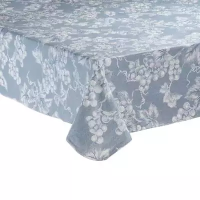 100% Vinyl Tablecloth 60 X84  Blue • $21.99