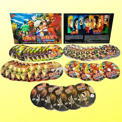 ENGLISH DUBBED Naruto Shippuden Complete Box Set Series Sea.1 - 720 End • $169.90